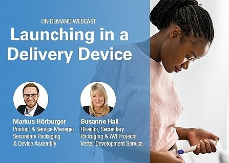 Secondary Packaging Webcast: Launching in a delivery device