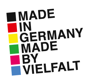 Logo der Initiative Made in Germany - Made by Vielfalt