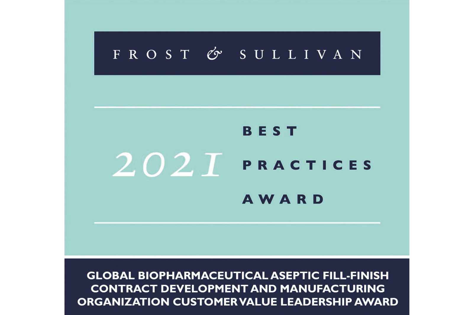 Logo frost and sullivan Award 2021