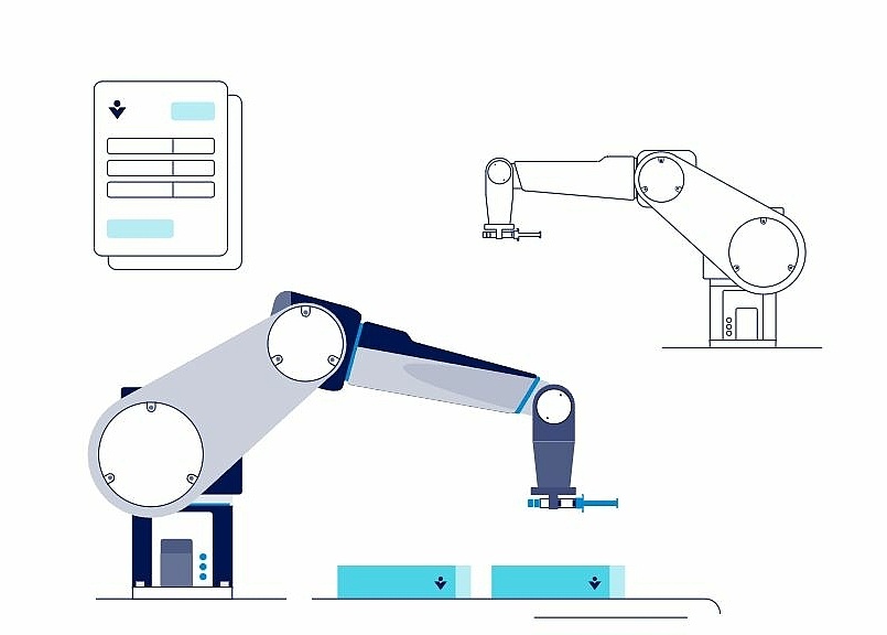 Illustration Verpackung weiß 