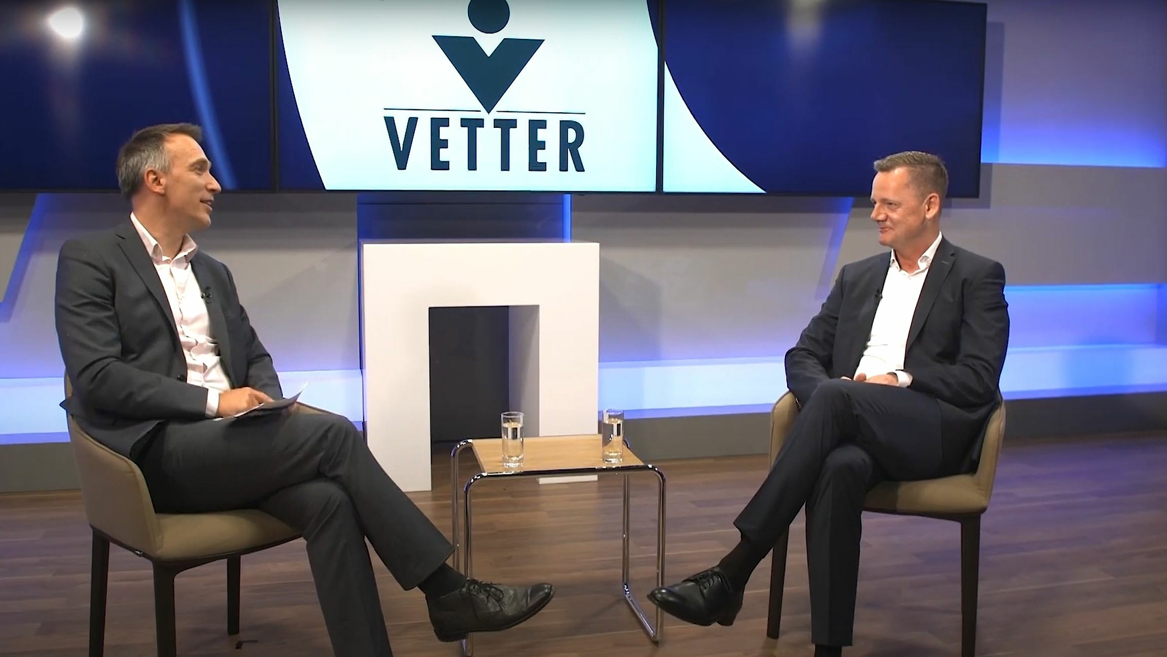 Kai Vogt von Vetter zu Gast im Studio von RegioTV