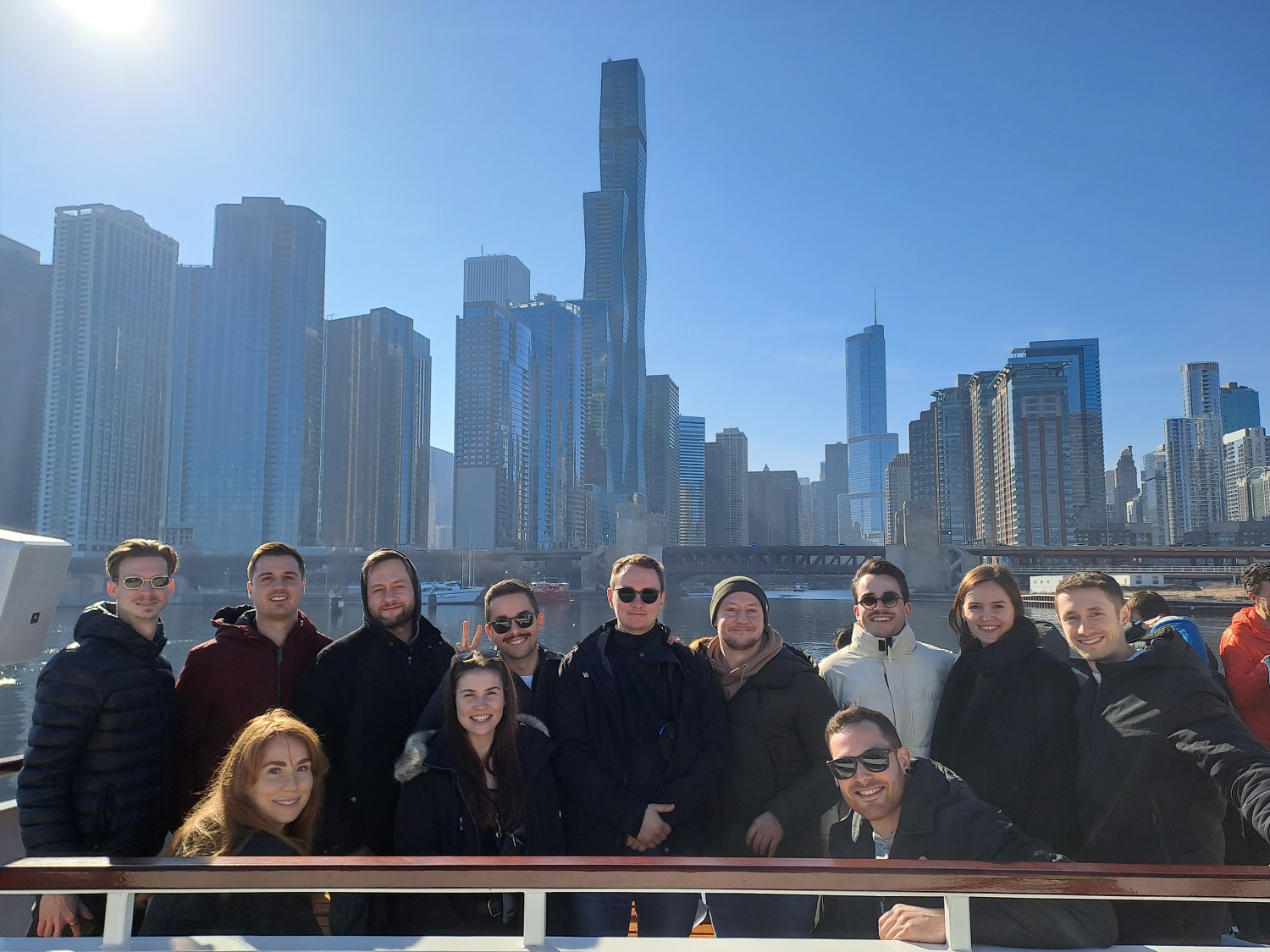 Gruppenbild Traineemasterprogramm in Chicago 