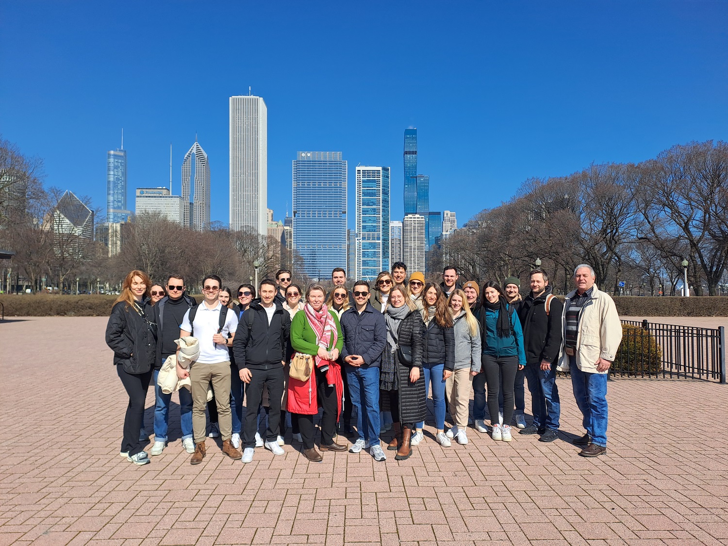 Gruppenbild Traineemasterprogramm in Chicago 