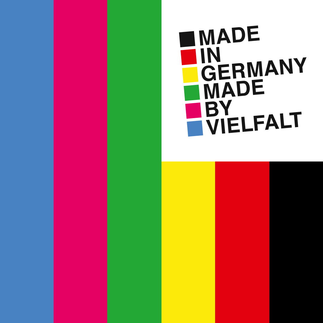 Visual der Initiative Made in Germany - Made by Vielfalt